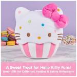 Hello Kitty Cupcake Plush Toy - 8” Pink/White