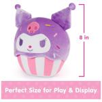 Hello Kitty Kuromi Cupcake Plush Toy, 8”