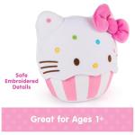 Hello Kitty Cupcake Plush Toy - 8” Pink/White