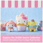 Hello Kitty Kuromi Cupcake Plush Toy, 8”