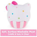 Hello Kitty Cupcake Plush Toy - 8” Pink/White