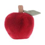 Apricot Lamb Plush Toy with Red Apple 5.1