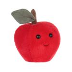Soft Apricot Lamb and Apple Plush Toy for Kids