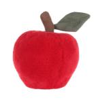 Soft Apricot Lamb and Apple Plush Toy for Kids