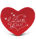 DolliBu Red Heart Plush Toy - Cute 4 Inch