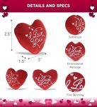 Mini Love You Red Heart Plush Toy - 3 Inches