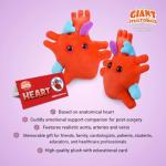 Giant Heart Plush Toy - Perfect for Heart Lovers
