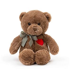 Cute 11.4” Brown Teddy Bear Plush Toy