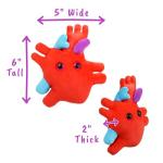Giant Heart Plush Toy - Perfect for Heart Lovers