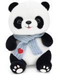 Cuddly 9.8'' Panda Plush with Heart Scarf