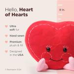 Valentine's Day Plush Heart Bear - 6 Inch