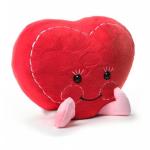 Valentine's Day Plush Heart Bear - 6 Inch