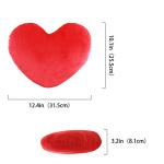 Cute Plush Red Heart Pillow Cushion Toy