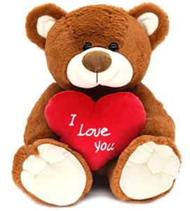 I Love You Teddy Bear with Heart - 10