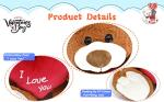 I Love You Teddy Bear with Heart - 10