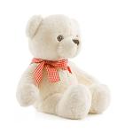 Cute 15” White Teddy Bear with Heart