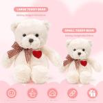 Cute Small Brown Teddy Bear with Heart