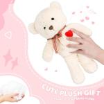 Cute Small Brown Teddy Bear with Heart