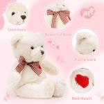 Cute Small Brown Teddy Bear with Heart