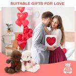 Cute Small Brown Teddy Bear with Heart