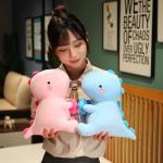 Soft Pink Dinosaur Plush Toy with Heart