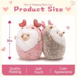 MaoGoLan Valentine Hedgehog Plush Toy Set 14