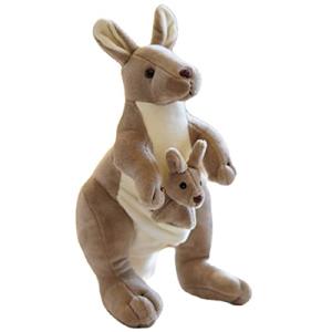 Ruzucoda 11-Inch Plush Kangaroo Stuffed Toy