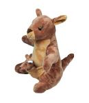 Jill & Joey Kangaroo Plush Toy with Baby