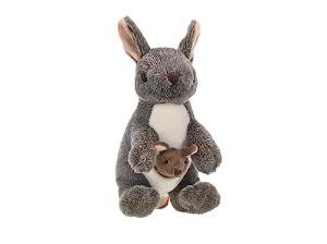 Wild Republic Kangaroo and Joey Plush Toy