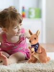 Soft Plush Kangaroo with Scarf and Removable Joey