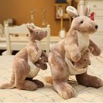 Ruzucoda 11-Inch Plush Kangaroo Stuffed Toy