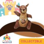 Jill & Joey Kangaroo Plush Toy with Baby