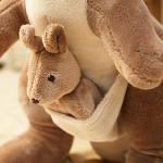 Ruzucoda 11-Inch Plush Kangaroo Stuffed Toy