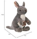 Wild Republic Kangaroo and Joey Plush Toy