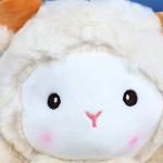 Cute 10-Inch White Sheep Plush Toy for Kids