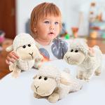 Adorable Tiny Heart Lamb Plush Toy Set