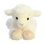 Aurora Mini Flopsie Luna Lamb Stuffed Animal 8”