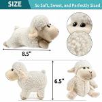 Adorable Tiny Heart Lamb Plush Toy Set