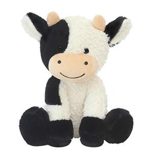 9" Soft Cuddly Cow Plush Toy for Kids