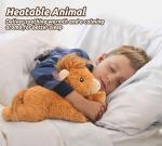 Microwavable Fluffy Highland Cow Plush Toy