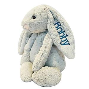Personalized Embroidered Plush Bunny - Perfect Easter Gift