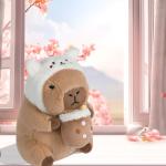 Kawaii Capybara Plush Doll Pillow for All Ages