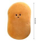 Funny Kawaii Potato Plush Pillow Toy - 21.6 Inch