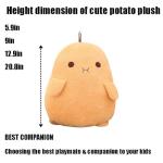 Kawaii Potato Plush Toy - Cute Stuffed Doll