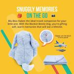 Blu-Boo Dog Blanket Buddy Plush Toy for Kids