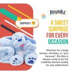 Blu-Boo Dog Blanket Buddy Plush Toy for Kids