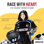 NASCAR-Themed Oversized Hooded Blanket for Adults