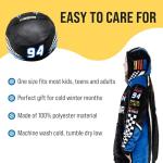 NASCAR-Themed Oversized Hooded Blanket for Adults