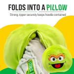 Oscar the Grouch Wearable Plush Hoodie Blanket