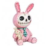 Pink Bun Bun Skeleton Plush Toy with Doll